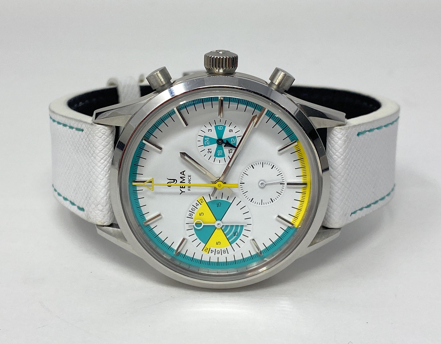 Yema YMHF1583-BB Yachtingraf Croisiere Meca-Quartz Watch