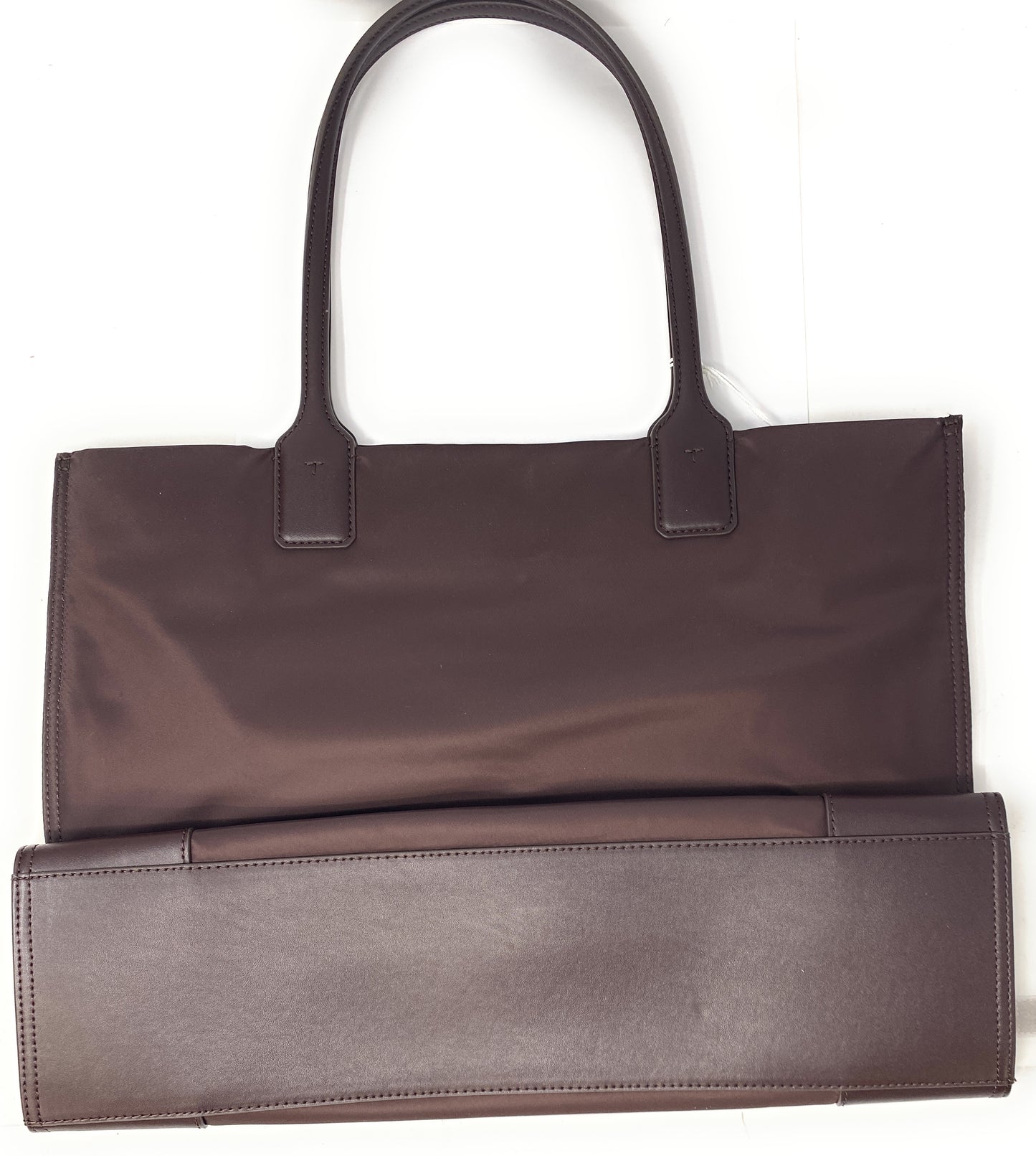 Tory Burch Tempranillo Chocolate Brown Ella Tote