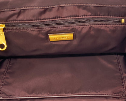 Tory Burch Tempranillo Chocolate Brown Ella Tote