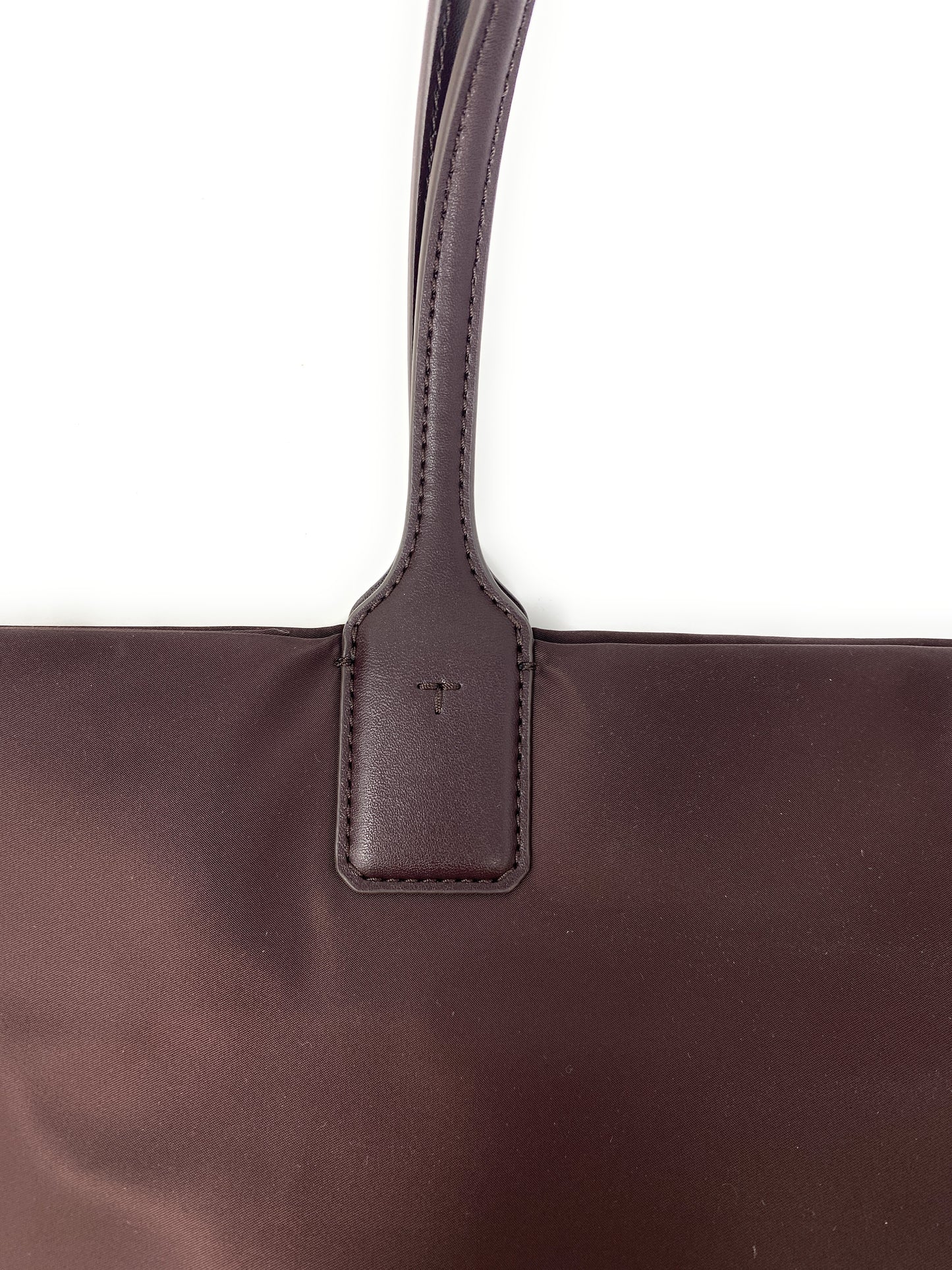Tory Burch Tempranillo Chocolate Brown Ella Tote