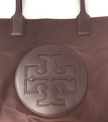 Tory Burch Tempranillo Chocolate Brown Ella Tote