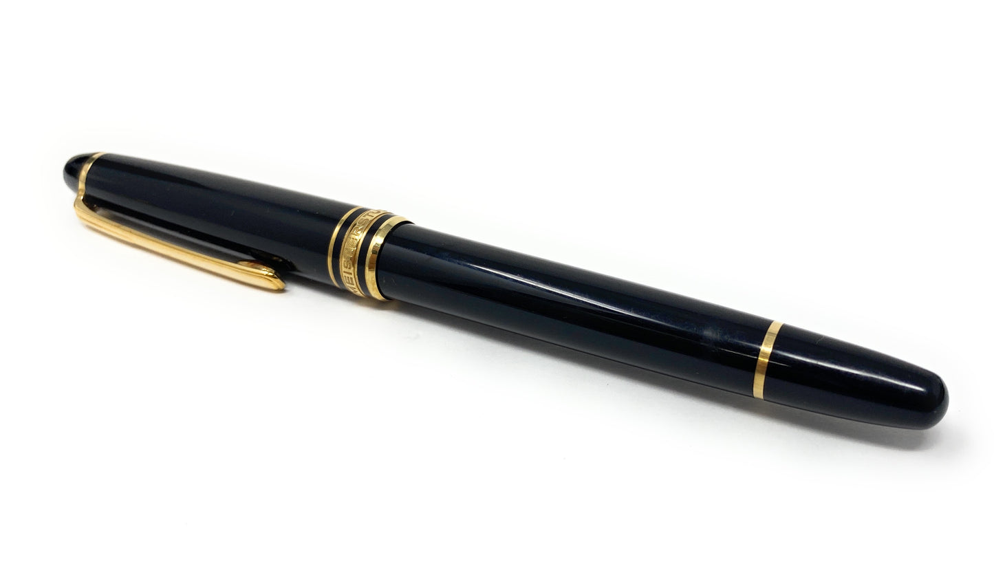 Montblanc Meisterstuck Classique Rollerball Pen Black w/Gold Trim