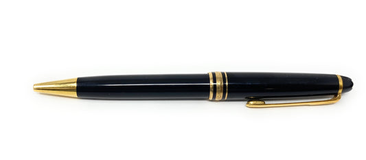 Montblanc Meisterstuck Classique Ballpoint Pen Black with Gold Trim