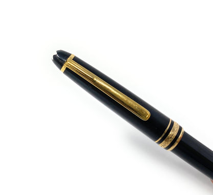 Montblanc Meisterstuck Classique Ballpoint Pen Black with Gold Trim