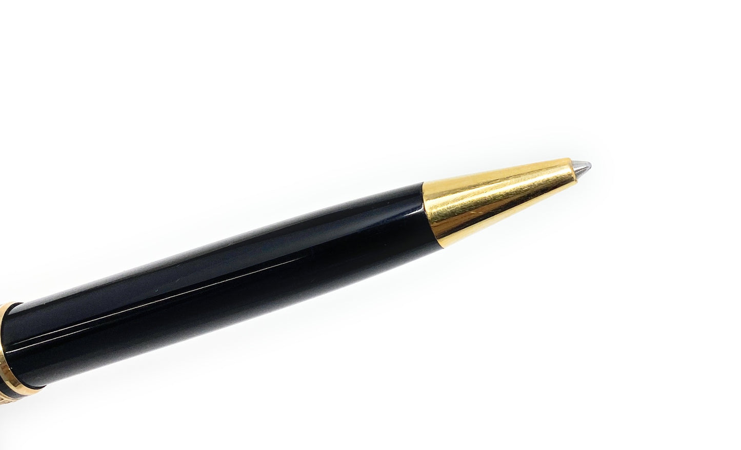 Montblanc Meisterstuck Classique Ballpoint Pen Black with Gold Trim