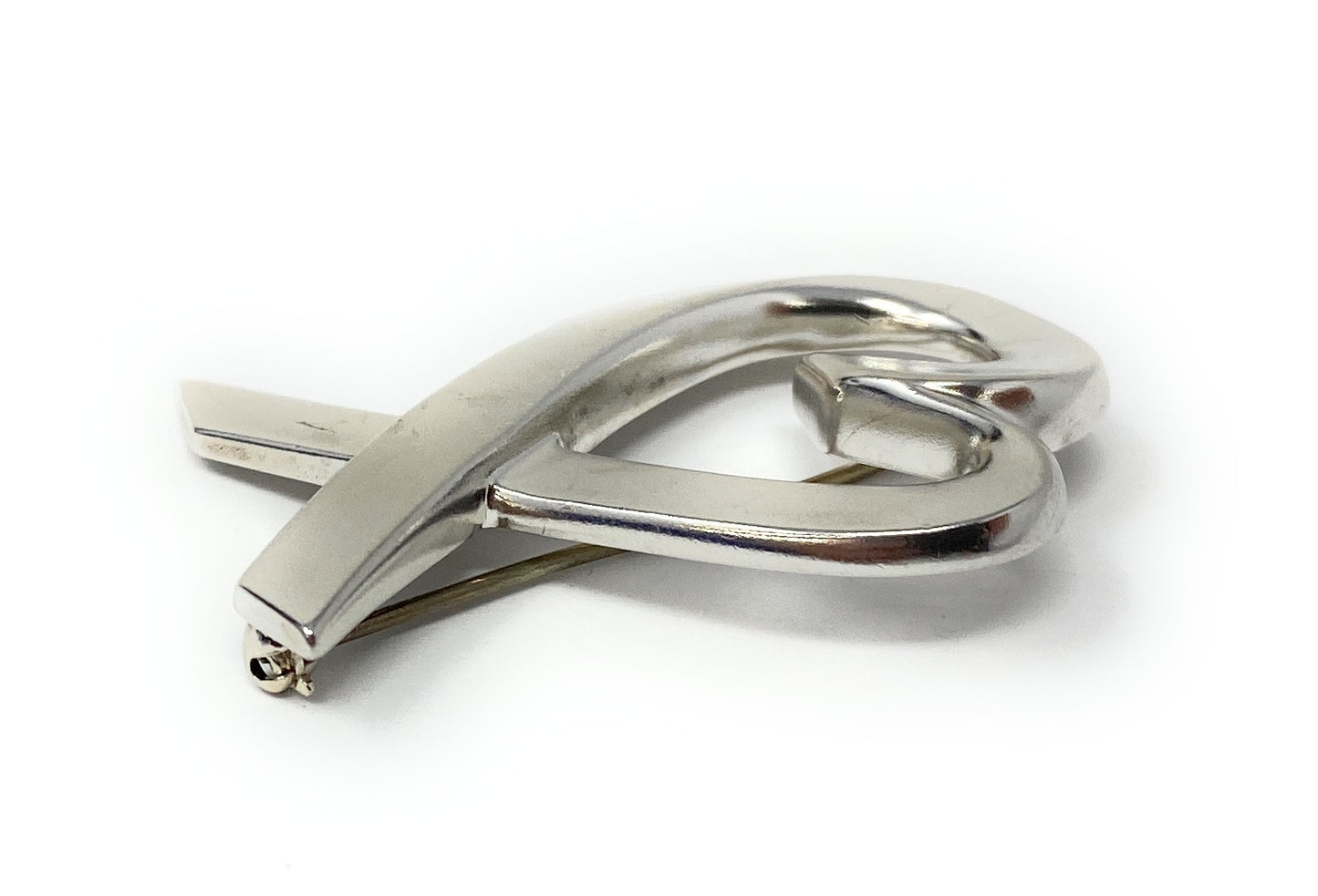 Tiffany & Co. 925 Paloma Picasso Loving Heart Brooch