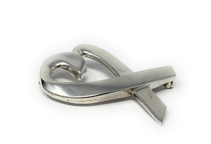 Tiffany & Co. 925 Paloma Picasso Loving Heart Brooch