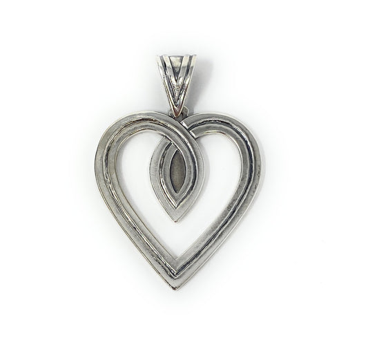 Retired James Avery 925 "From the Heart" Pendant