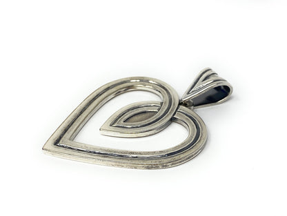Retired James Avery 925 "From the Heart" Pendant