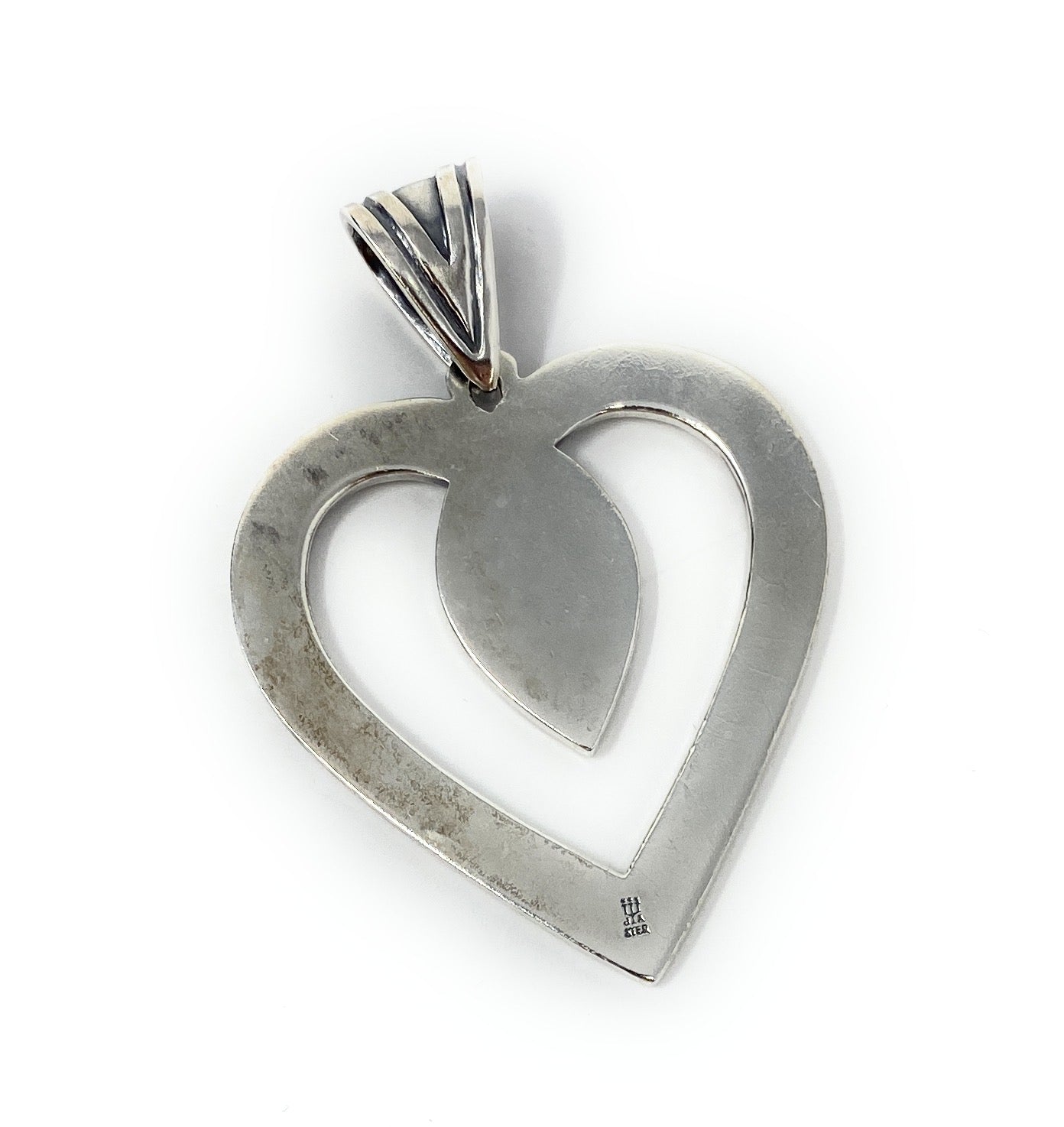 Retired James Avery 925 "From the Heart" Pendant