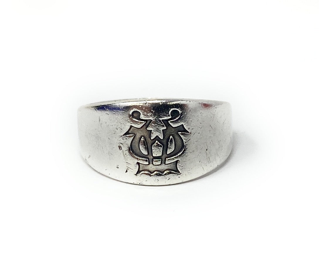 James Avery Retired 925 "Alpha & Omega" Ring Size 11.5