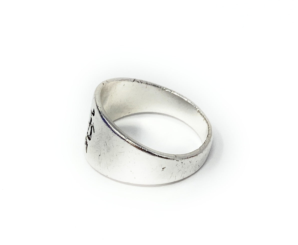 James Avery Retired 925 "Alpha & Omega" Ring Size 11.5