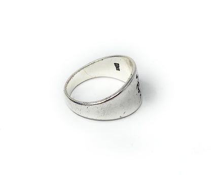 James Avery Retired 925 "Alpha & Omega" Ring Size 11.5