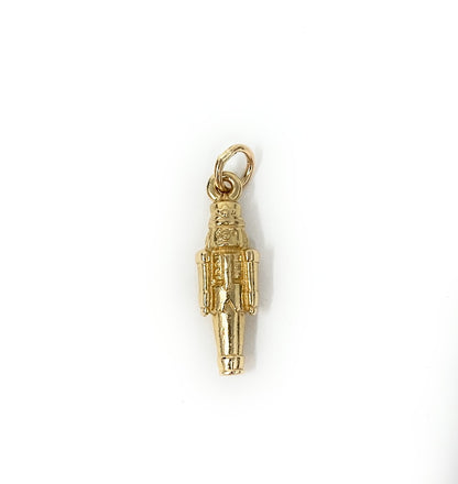 James Avery 14k Gold Retired Nutcracker Charm Pendant 4.3g
