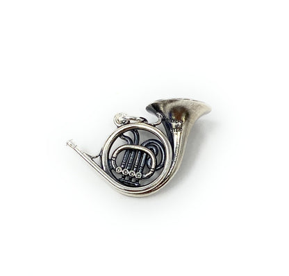 James Avery French Horn Sterling Silver 925 Charm Pendant Retired