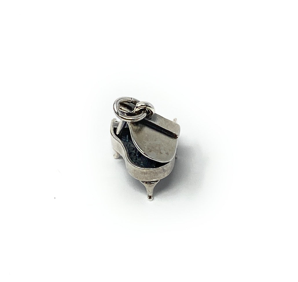 James Avery Retired 925 Open Grand Piano Charm