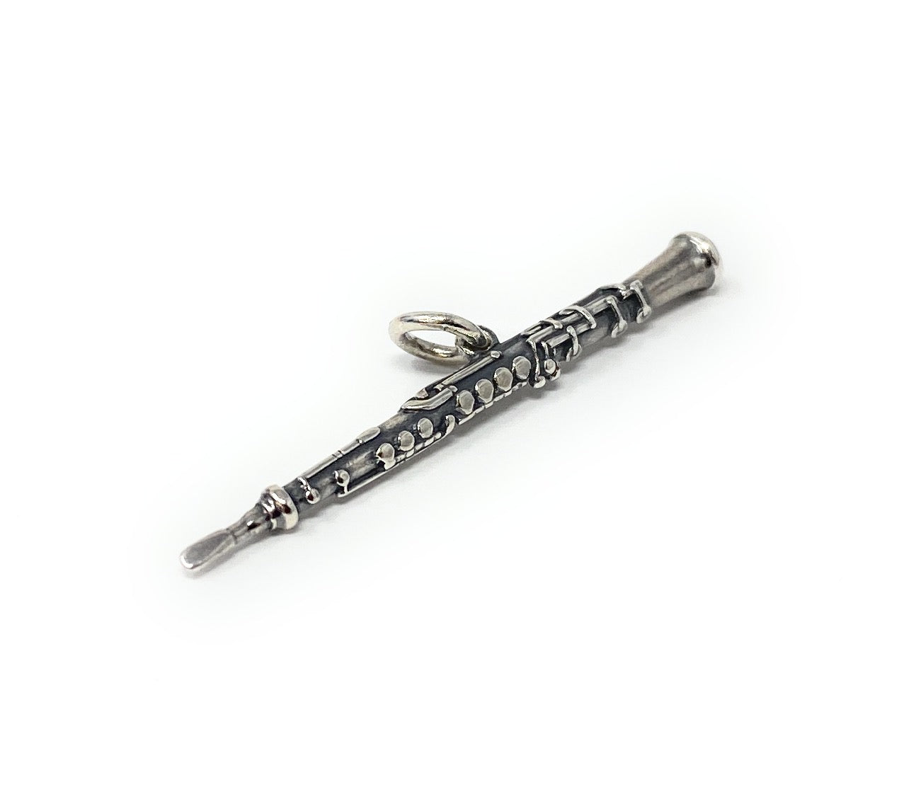James Avery Sterling Silver Clarinet Charm Pendant Retired