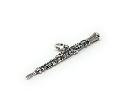 James Avery Sterling Silver Clarinet Charm Pendant Retired