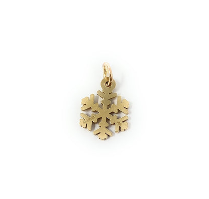 James Avery Snow Crystal 14K Yellow Gold Charm