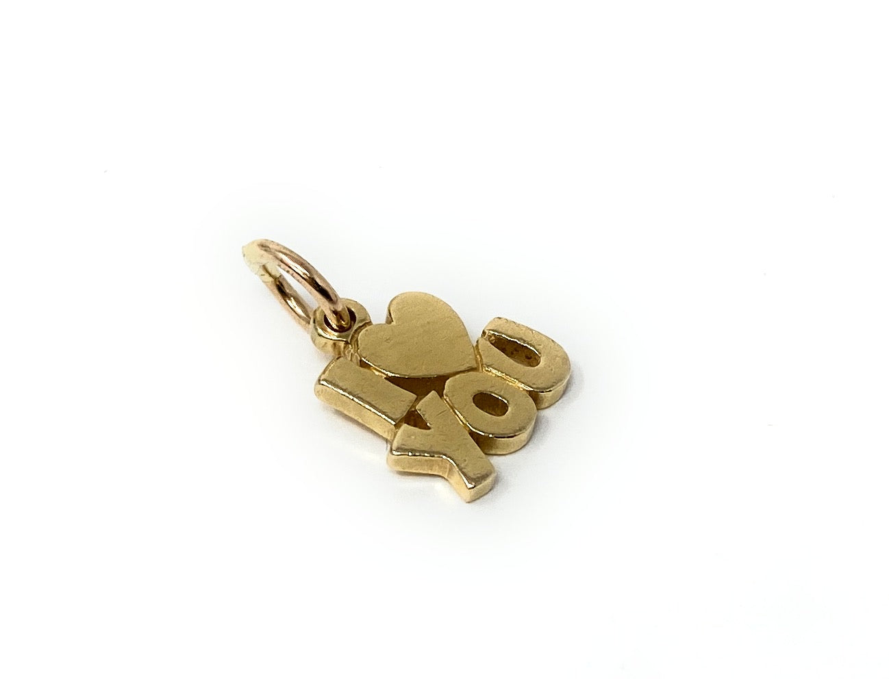 James Avery 14k "I Love You" Charm 1.3g