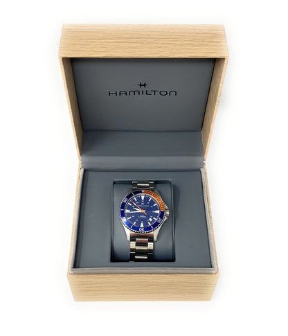 Hamilton H823651 Khaki Navy Scuba Auto Automatic Watch w/Presentation Box & Manual