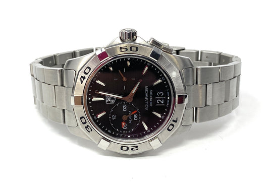 Tag Heuer WAP111Z.BA0831  Aquaracer Series Quartz  Max Wrist 8in Men's Watch