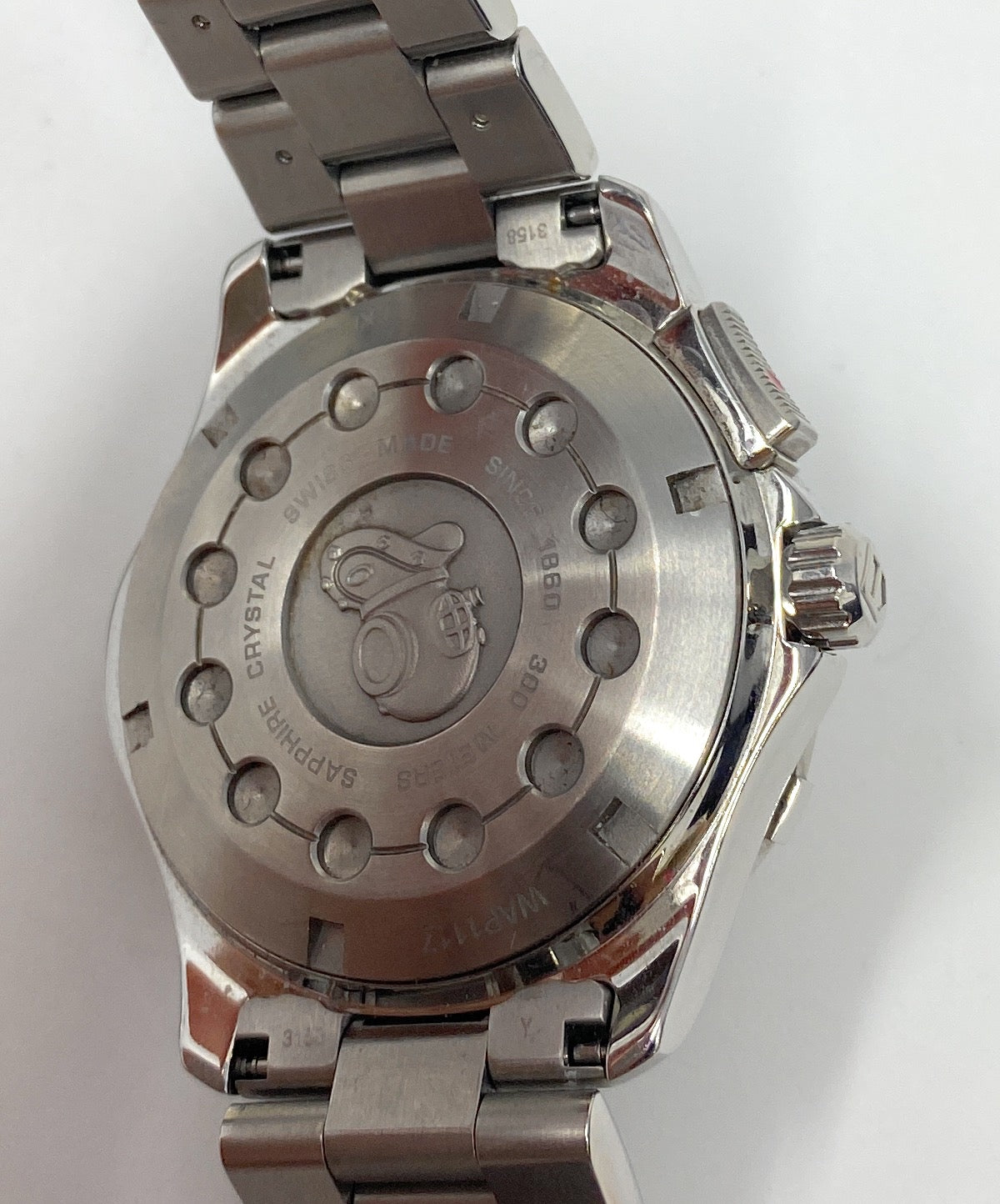 Tag Heuer WAP111Z.BA0831  Aquaracer Series Quartz  Max Wrist 8in Men's Watch