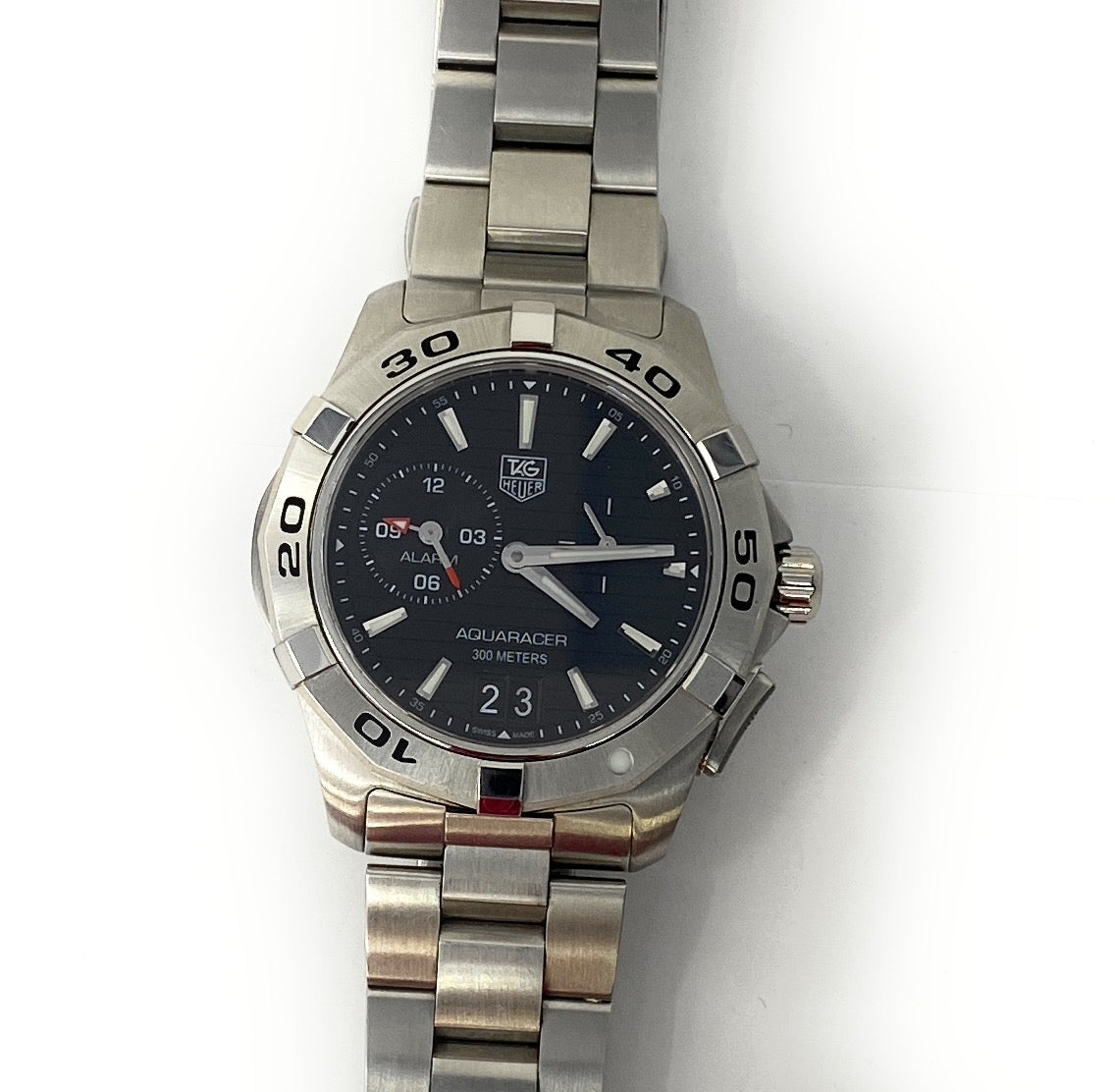 Tag Heuer WAP111Z.BA0831  Aquaracer Series Quartz  Max Wrist 8in Men's Watch