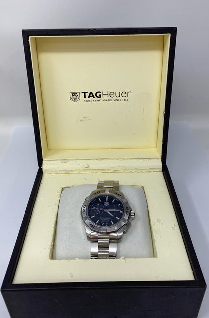 Tag Heuer WAP111Z.BA0831  Aquaracer Series Quartz  Max Wrist 8in Men's Watch