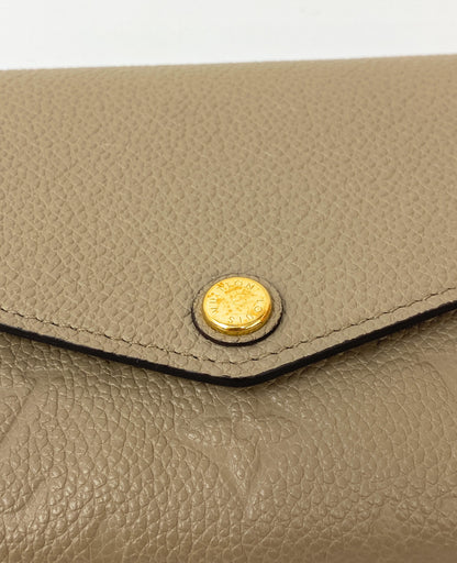 Louis Vuitton Empreinte Portefeuille Sarah Wallet With box & dust bag