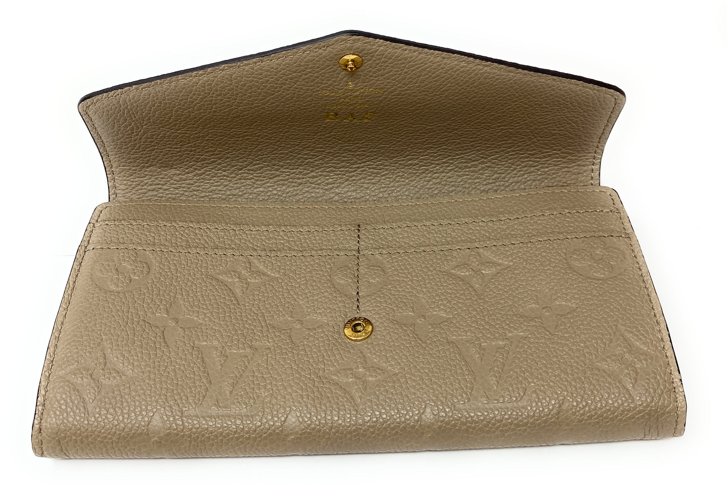 Louis Vuitton Empreinte Portefeuille Sarah Wallet With box & dust bag