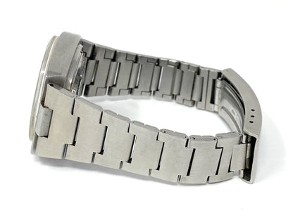 Bulova Accutron Spaceview TV Model MVT 214 # 7396 Men's S. Steel Watch 7.5 Wrist