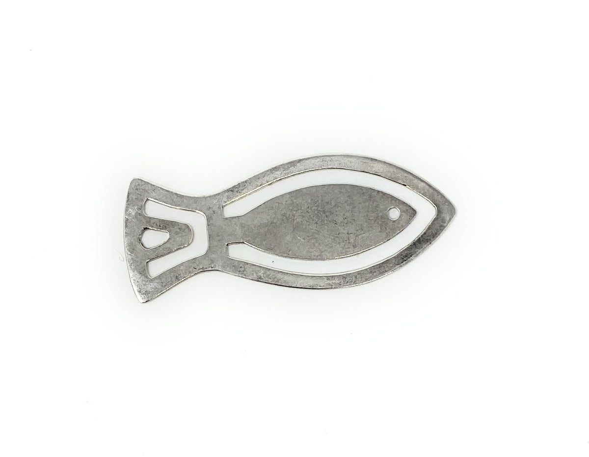James Avery 925 Ichthys Fish Retired Bookmark