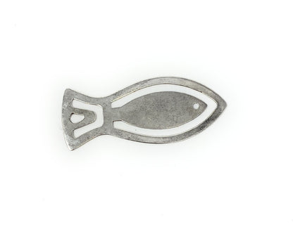 James Avery 925 Ichthys Fish Retired Bookmark