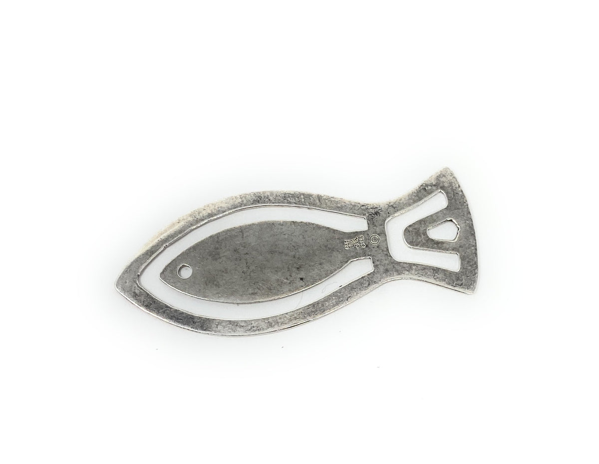 James Avery 925 Ichthys Fish Retired Bookmark