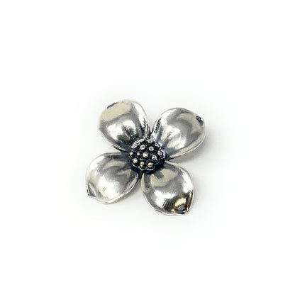 James Avery Sterling Silver Dogwood Flower Retired Pendant 1in