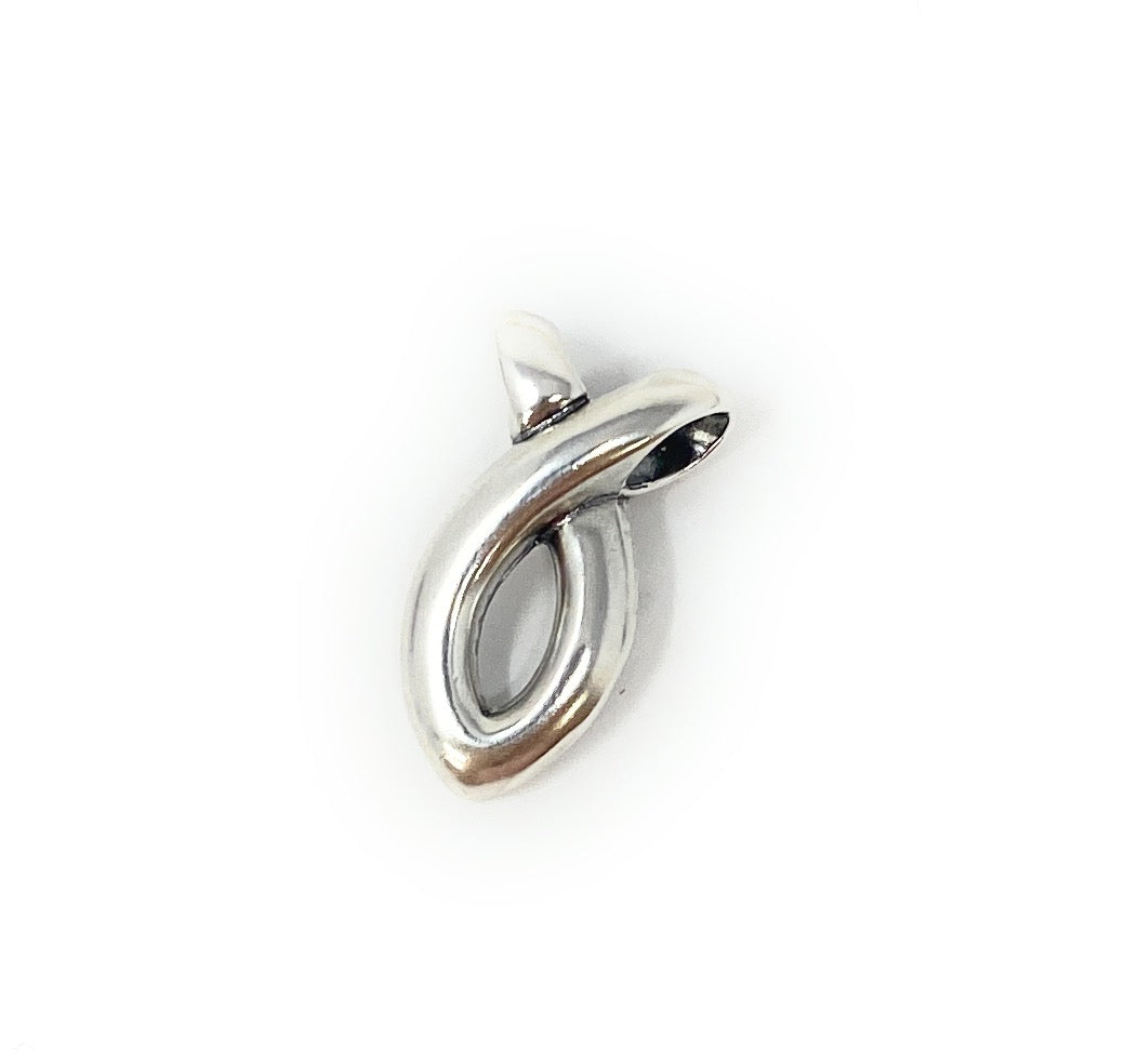 James Avery Sterling Silver 925 Ichthus Fish Retired Pendant