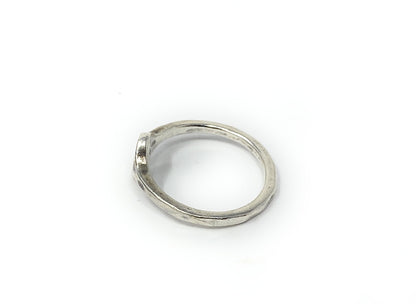 James Avery Retired Petite Initial A  Signet Ring Size 5.5 Sterling Silver