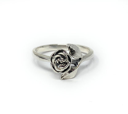 James Avery Sterling Silver Small Rose Ring Size 5.5