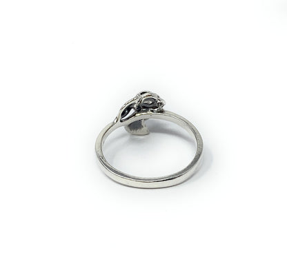 James Avery Sterling Silver Small Rose Ring Size 5.5
