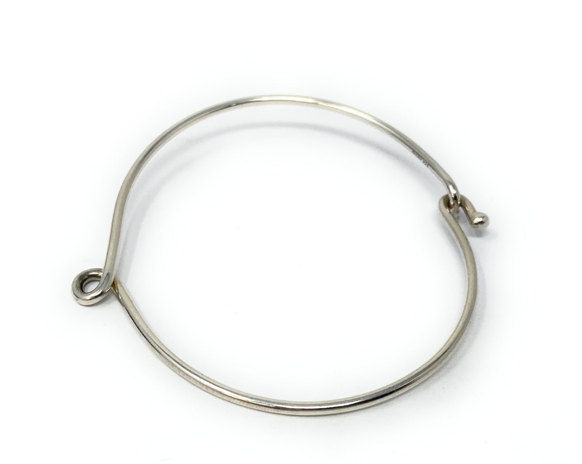 James Avery Sterling Silver Charm Loop Wire Hook-On Bracelet