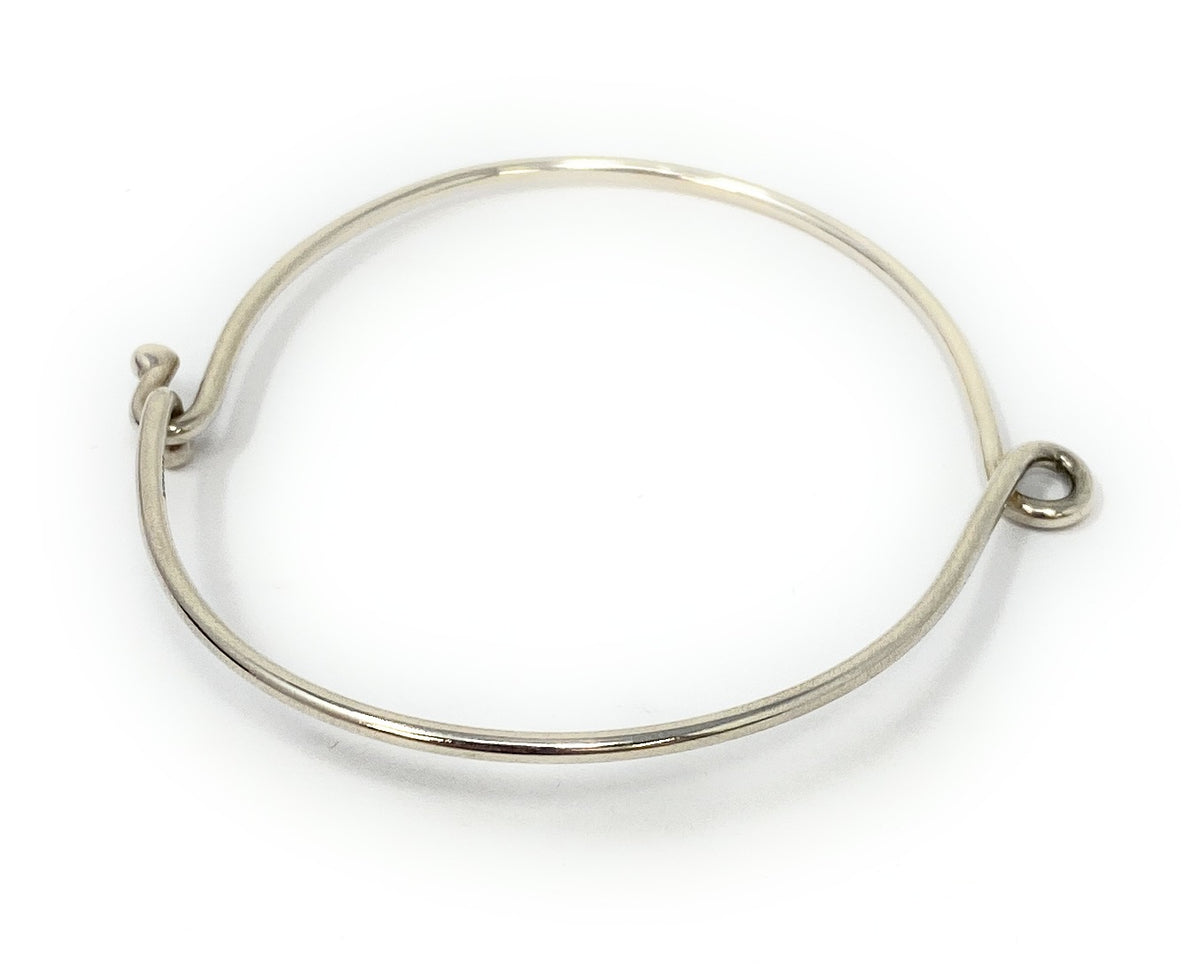 James Avery Sterling Silver Charm Loop Wire Hook-On Bracelet