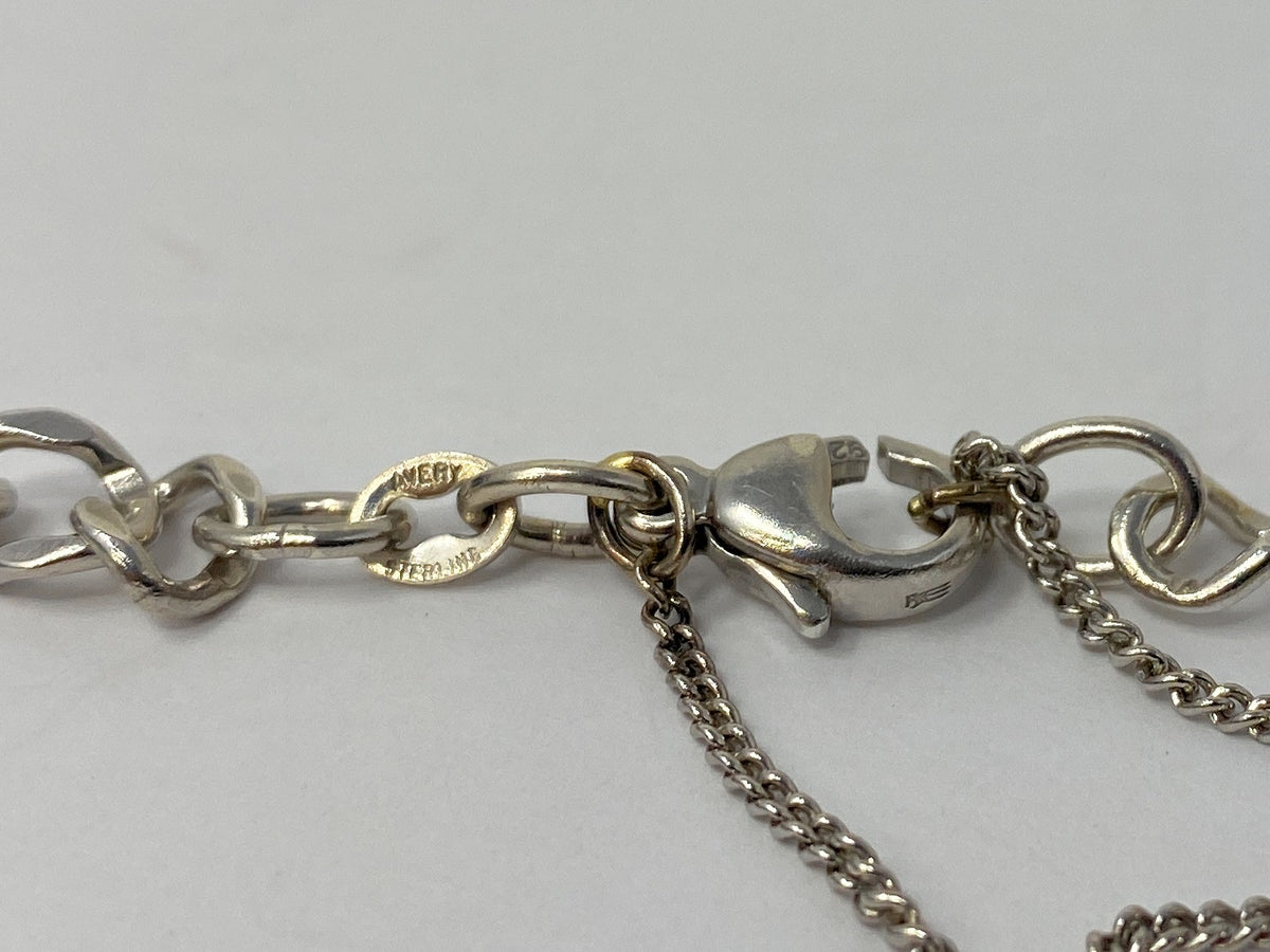 James Avery 925 Charm Bracelet Size Medium 8in