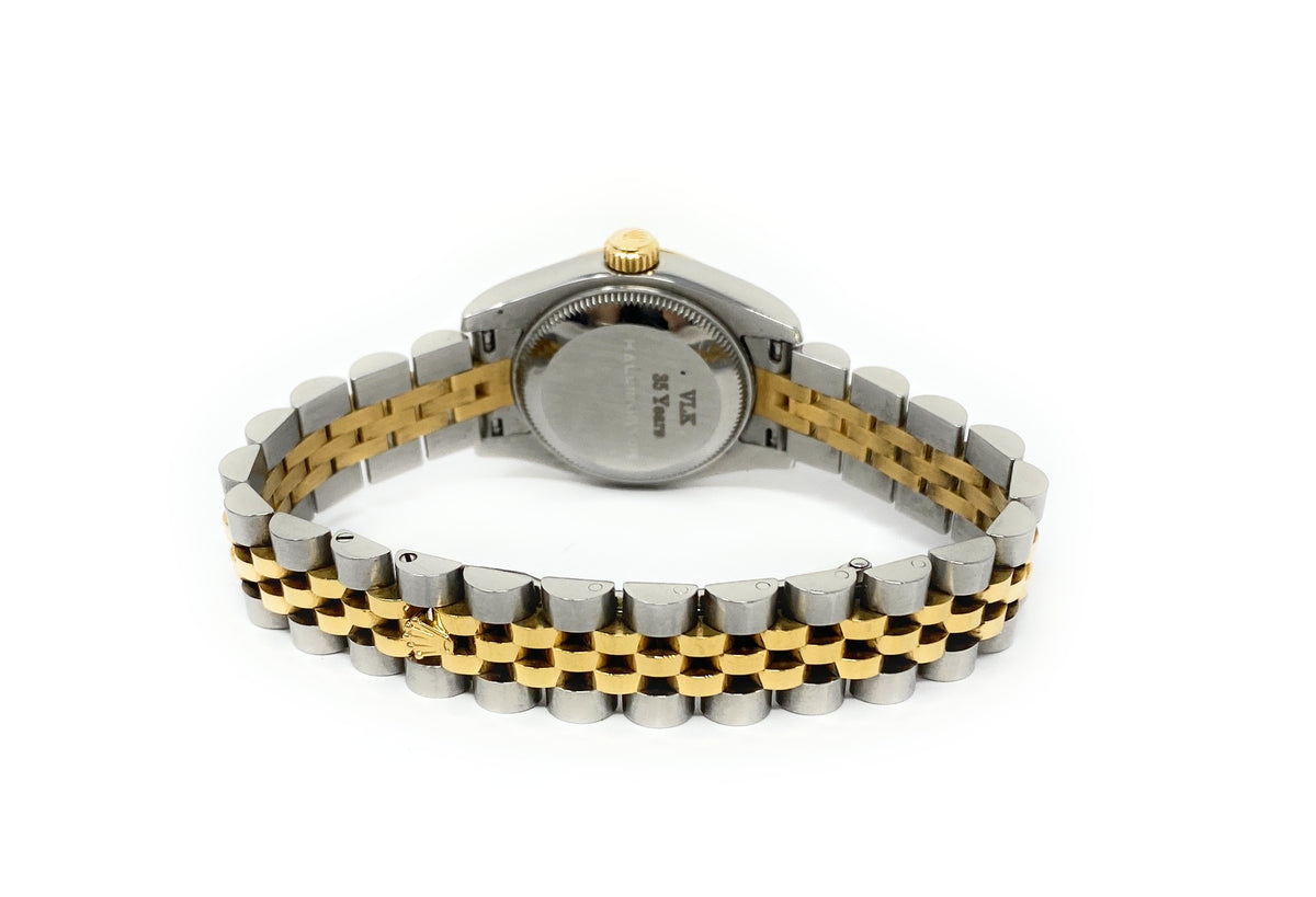 Rolex Oyster Perpetual Datejust Ladies Two Toned Watch 179173