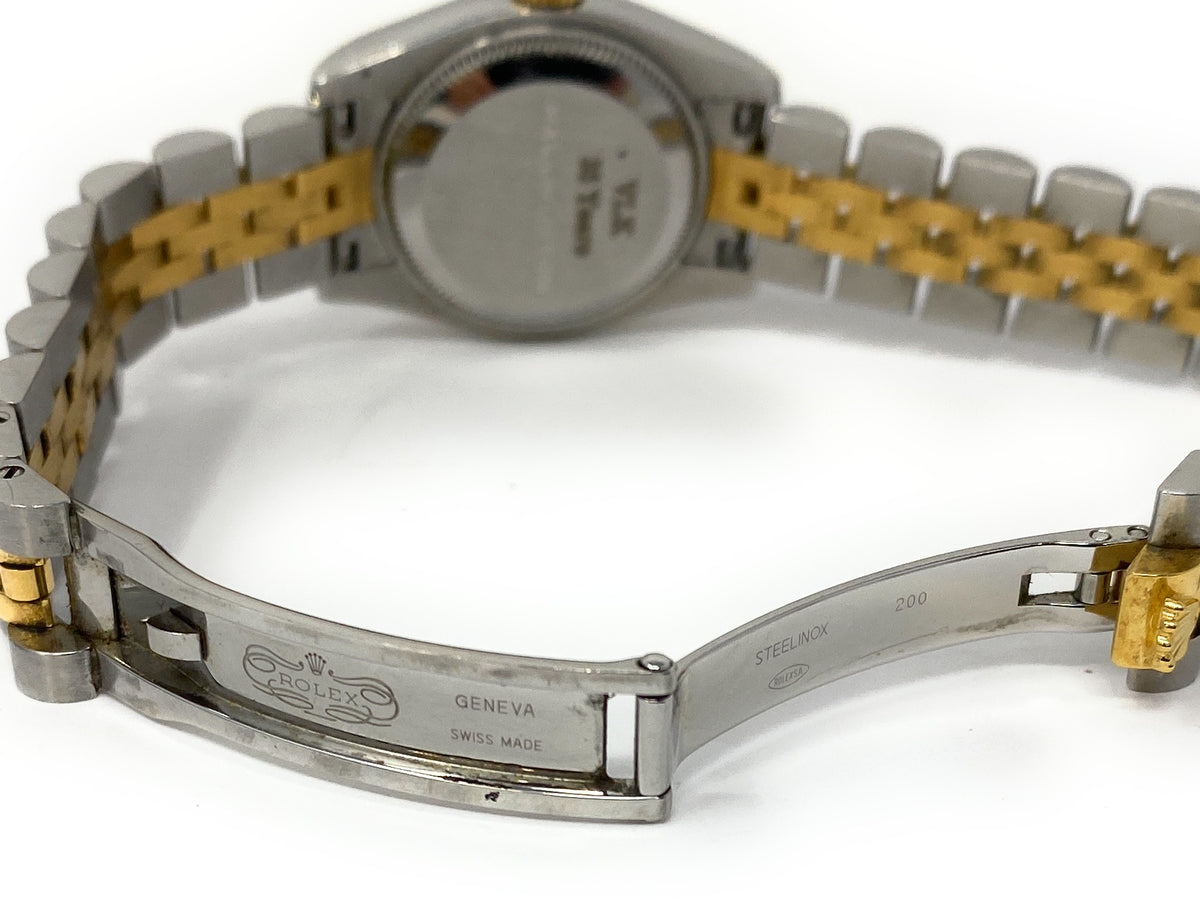 Rolex Oyster Perpetual Datejust Ladies Two Toned Watch 179173