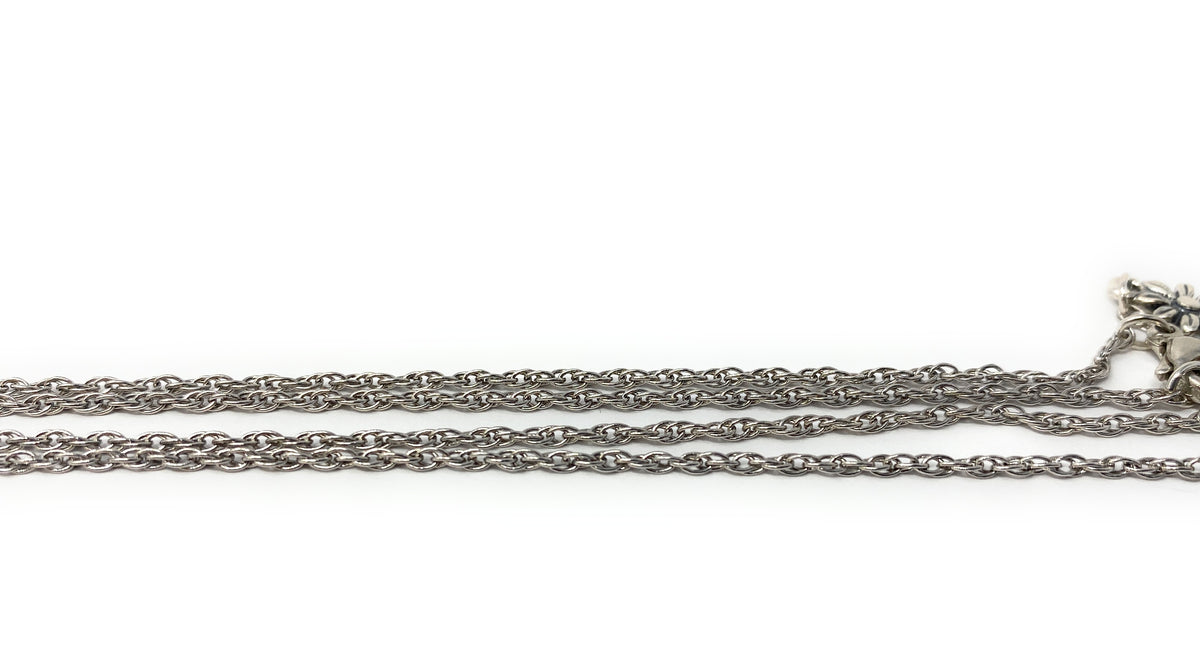 James Avery 925 Retired "Margarita Daisy" Necklace 16in
