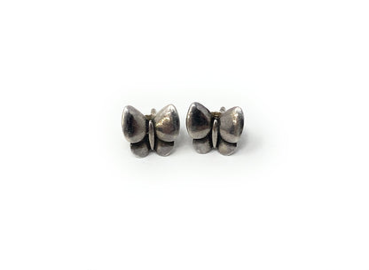James Avery Sterling Silver Festival Butterfly Stud Earrings Retired