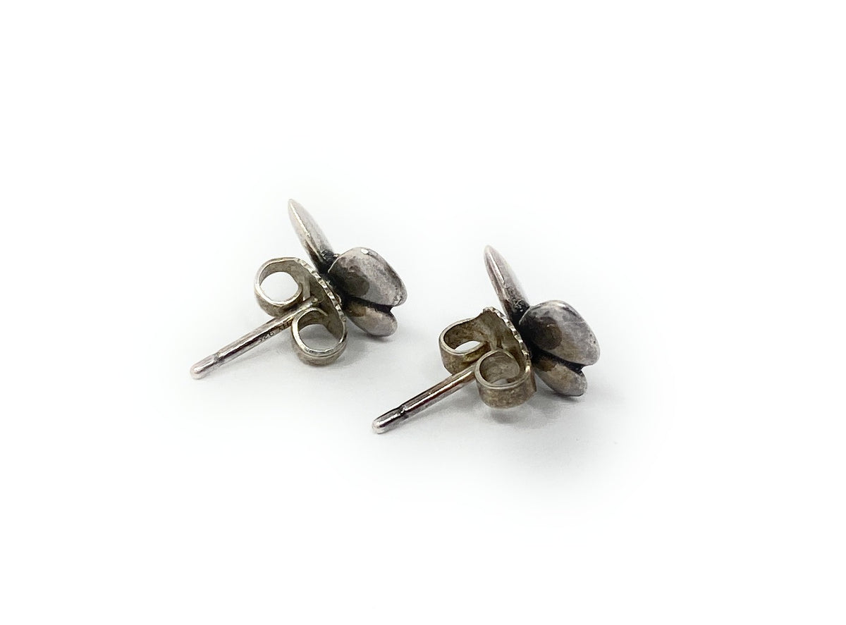James Avery Sterling Silver Festival Butterfly Stud Earrings Retired