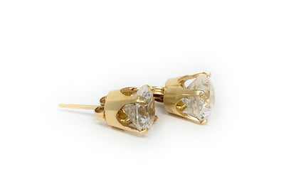14k CZ Studs 3g