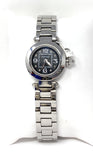 Cartier Pasha 2324 Ladies Watch 27mm Stainless Steel